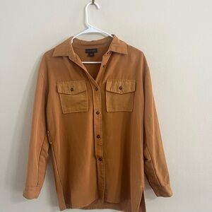 Universal Thread Tan Button-Up Blouse